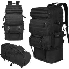 Oreunik Militär Rucksack Herren,45L Wasserdicht Taktischer Bundeswehr Rucksack Molle Rucksäcke Survival Backpack für Wandern im Freien Trekking Camping Wandern Angel Reise Arbeit