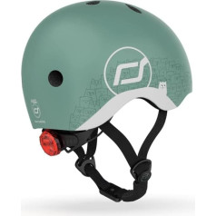 Молодежные шлемы Scoot&Ride Unisex XXS, Reflective Forest, S