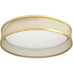 EGLO Luppineria LED Ceiling Light, круглый потолочный светильник, накладной светильник для прихожей и гостиной, светильник для прихожей из металла цвета 