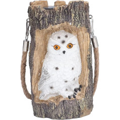 Srliya сад солнечные светодиодные фонари открытый декоративный сова форма солнечные висячие фонари лампы с ручкой для патио двор газон