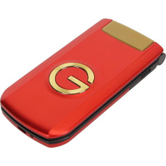 G9000 Флип Телефон Разблокированный GSM Dual SIM Телефон для пенсионеров (красный)