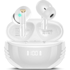 Наушники Conyat Bluetooth, беспроводные наушники Bluetooth 5.4 с 4 микрофонами ENC, захватывающие беспроводные наушники HiFi, 48H глубокие басы в наушниках, с