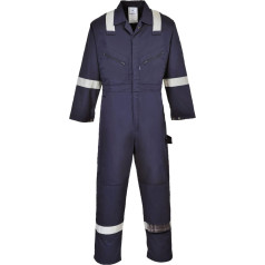 Portwest F813NARM Iona Coverall, Regular, Medium, Navy