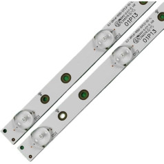 eRgDFS LED-Streifen kompatibel mit KDL-55W650D-Modellen GJ-2K16-550-D712-S1-R GJ-2K16-550-D712-S1-L AF62-V1 TPT550F2 FHBN20.K 01P13 01P12 (10 set)