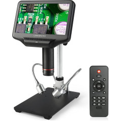 HDMI цифровой микроскоп LINKMICRO 7 дюймов LCD цифровой микроскоп для взрослых 270X паяльный микроскоп с экраном 1080P фото и видео PCB ремонт коллекция 