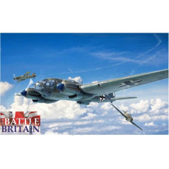 Пластиковая модель heinkel he 111h battle of britain 80th