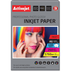 Effiki Activejet ap6-260gr100 глянцевая фотобумага 10x15 (a6; 100 шт.)