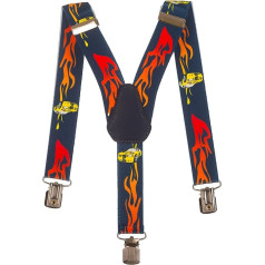 Детские брекеты Olata с разнообразными узорами | Эластичные Y-образные брекеты (1-5 лет) - 2,5 см