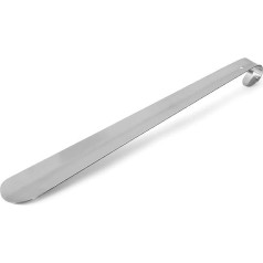 PIQIUQIU 42 см Рожок для обуви из нержавеющей стали длинный Рожок для обуви из нержавеющей стали длинный для стояния быстро и удобно для спины О