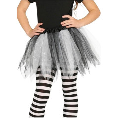 Детская черная пачка с блестками