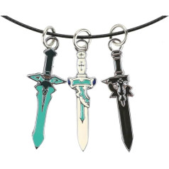 CoolChange Ожерелье Sword Art Online с подвесками в виде мечей