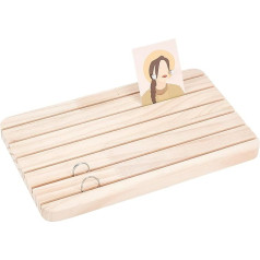 nbeads Деревянная подставка для серег, держатель для серег, подставка для ювелирных изделий, держатель для карточек, дисплей для карточек с пр