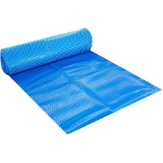 Pondlife Solar Foil Blue Square 400µ 2 x 1 m Nub Film Pool Cover Can Be Cut to Size Pool Heating Heat Tarpaulin