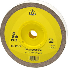 KLINGSPOR Абразивный валик KL 385 JF 50000 x 115 MM 100 зерен, 228364