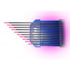 Вольфрамовые электроды WX Pink 1,0 - 4,0 x 175 мм полированные без радиации (1 коробка из 10 шт.)