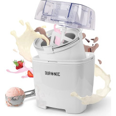 Мороженица Duronic IM540 - контейнер для заморозки объемом 1,5 литра - готовый десерт за 15-30 минут - мороженица / мороженица / сорбет, замороженный йо