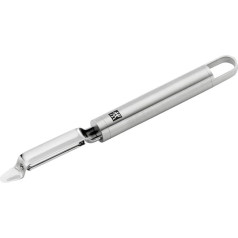ZWILLING Pro Pendulum Peeler, длина: 21 см, нержавеющая сталь, эргономичная ручка, серебристый