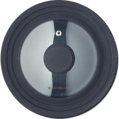 Универсальная крышка MasterClass MCSPSLID Smart Space, силиконовая, подходит для кастрюль 16, 18 и 20 см