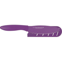 Нож для сэндвичей Pure Komachi 2 Series Scalloped фиолетовый