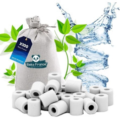 100 керамических шариков для фильтрации водопроводной воды - против накипи - удаляет неприятный привкус - идеально подходит для графина, коф