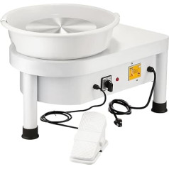 Mophorn гончарный круг электрический 25 см гончарный круг формирование машина 280 Вт электрический гончарный круг керамическая машина керамиче