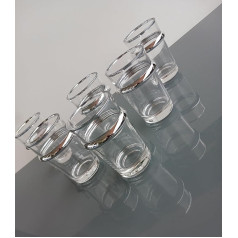 MIELIMON Набор из 6 элегантных марокканских стаканов для чая 150 мл Арабский персидский чай для подачи кофе эспрессо