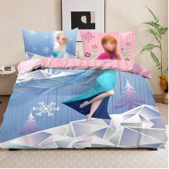 WAVATA Комплект постельного белья для детей и взрослых, детское постельное белье с мультяшным принтом, милое мультяшное постельное белье, вкл