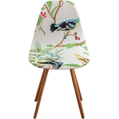 Чехлы для столовых стульев Скандинавские чехлы для столовой Скандинавские чехлы для стульев в изогнутой форме Натяжные чехлы для столовы