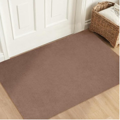 Aoxisicoo Крытый коврик 90 x 150 см, моющийся коврик для сбора грязи, супер тонкий коврик для входной двери, нескользящий коврик для сбора грязи, вп