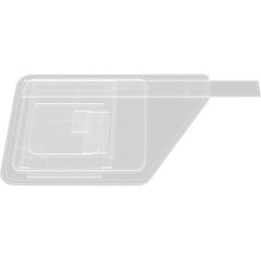 Geroosaty акриловая сумка шаблон кожи акриловой кожи шаблоны для емкости Crossbody рюкзак -533