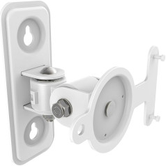 RICOO 1x Speaker Wall Mount for Sonos Play:3™ Wall Mount LH433-W Swivelling Tiltting HiFi Audio Boxes Suspension Speaker Wall Mount