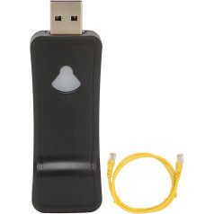 Annadue USB WLAN адаптер, USB к Ethernet адаптер с 300 Мбит/с для ТВ игровых консолей, USB Ethernet адаптер, WLAN USB Stick для ПК настольный, USB к LAN адаптер