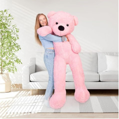 Мягкая игрушка для детей MAKOSAS Teddy Bear Cuddly Plush Bear (розовый, 180 см)