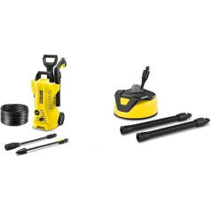 Kärcher K 2 Premium Power Control & Surface Cleaner T-Racer T 5 (защита от брызг, для больших поверхностей, две плоские форсунки, рукоятка для вертикальной работы)