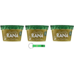 3 x Giovanni Rana Pesto alla Genovese с генуэзским базиликом, свежий соус Песто с генуэзским базиликом DOP 140 г + кулинарные товары Бесплатный брелок