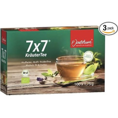 P. Jentschura 7 x 7 Травяной чай, органический, 3 x 100 x 1,75 г (упаковка из 3)