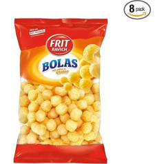 FRIT RAVICH Кукурузный шарик закусочный со вкусом сыра FRIT RAVICH 110 г пакет из 8 штук