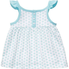 Carter's Baby Girls Flutter Sleeve Tank, бирюзовый