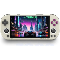 TRIMUI Smart Pro Ретро портативная игровая консоль 256G с 14300+ играми, 4.96 дюйма Linux система Ретро аркада A133P процессор Портативный эмулятор видео плее
