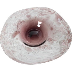 Настольное украшение Alexandra House Living, розовое, стекло, 37 x 36 x 8 см