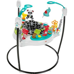 Fisher-Price Jumperoo Baby Rocker Animal Miracle Activity Centre с музыкой, светом, звуками и развивающей игрушкой