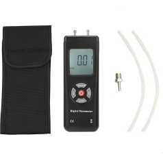 Цифровой ручной манометр, люфтштурм, качество люфта, цифровой дифференциальный манометр, 11 элементов, с подсветкой внутренних поверхносте