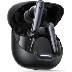 soundcore by Anker Liberty 4 NC Bluetooth Наушники с шумоподавлением, 98,5% шумоподавления, адаптивное шумоподавление для ушей и окружающей среды, Hi-Res звук, 50H в