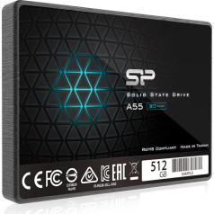 SP 512GB SSD 3D NAND A55 SLC Cache Performance Boost SATA III 2.5