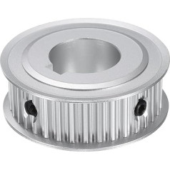 Карта поиска 5M-36T-1B T-iming Riemenscheibe, 2,5 см Bohrung, 36 Zähne, Aluminiumlegierung, Synchronrad mit Keilnut, 5 mm Zahnteilung für 15 mm breiten Riemen