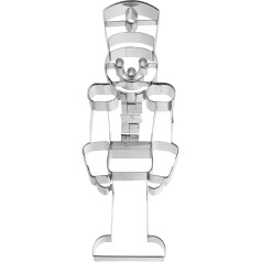 Birkmann, Plätzchen-Ausstechform XXL Nussknacker, 18,5 см, Edelstahl, hochwertige Qualität, 198517