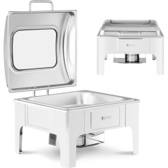 Подогреватель продуктов для макарон с крышкой с окном GN 2/3 5,3 л