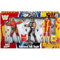 Mattel WWE Elite Collection Hulkamania 40th Anniversary Action Figures Набор из 3 фигурок