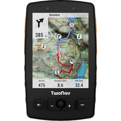 TwoNav Aventura 2 Plus Наружный портативный GPS-навигатор с 3,7-дюймовым широкоформатным экраном с кнопками и джойстиком для альпинизма, треккинга, пох