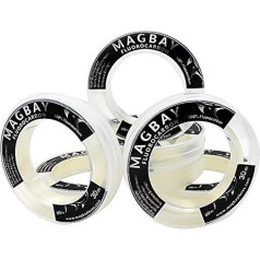 MagBay Lures 100% Pure Fluorocarbon Leader 150, 130, 100, 80, 60 & 18kg, 30M Fishing Lineer